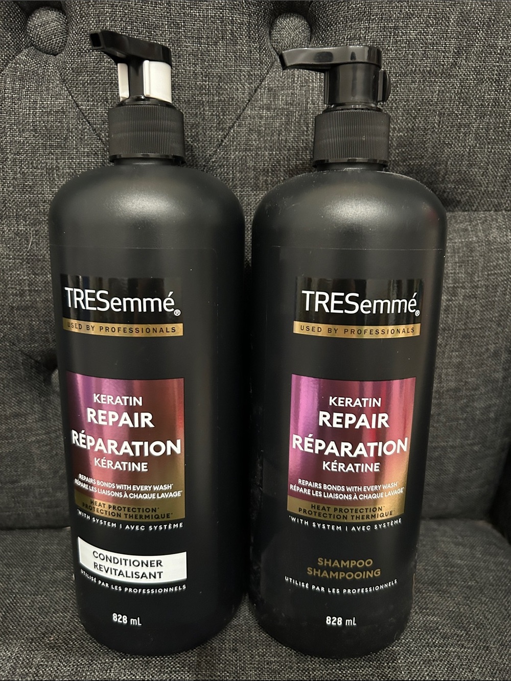 NEW 🆕 TRESemmé Keratin Repair Shampoo & Conditioner Set / bond repair